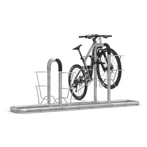 Bodenstehender Fahrradständer - 6002 - wsm Raumsysteme - gesichert / vandalismussicher / für öffentliche Bereiche