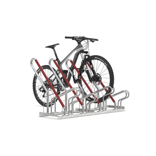 Bodenstehender Fahrradständer - 2504 - wsm Raumsysteme - vandalismussicher / für öffentliche Bereiche / für Parkplätze