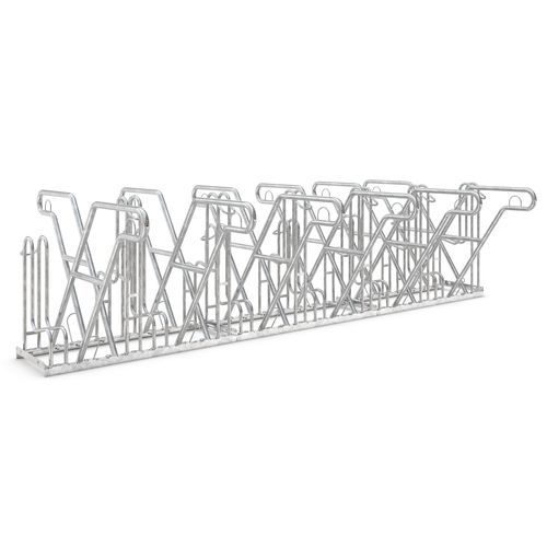 Bodenstehender Fahrradständer - 2622 XBF - wsm Raumsysteme - gesichert / vandalismussicher / für öffentliche Bereiche