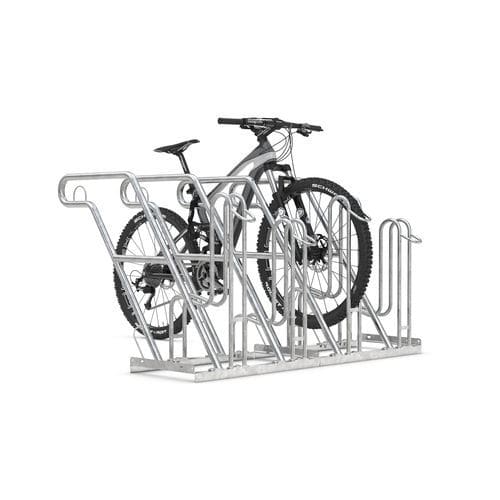 Bodenstehender Fahrradständer - 4604 - wsm Raumsysteme - gesichert / vandalismussicher / für öffentliche Bereiche