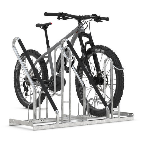 Bodenstehender Fahrradständer - 4801 XXBF High - wsm Raumsysteme - gesichert / vandalismussicher / für Parkplätze
