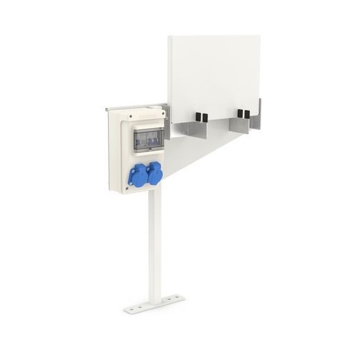 Ladestation für Elektrofahrräder - 122000021 - wsm Raumsysteme - bodenmontiert / für den Innenraum / für Außenbereich