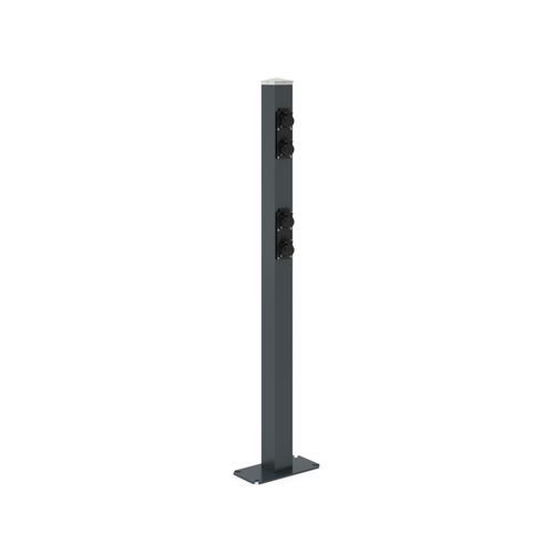 Ladestation für Elektrofahrräder - 105000159 - wsm Raumsysteme - für Straße / bodenmontiert / 4 Ladekabel