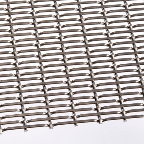 Metall-Geflecht / Edelstahl - LONGLINE - MeshArt Dorstener Drahtwerke - für Fassaden / für Geländer / Langmaschen