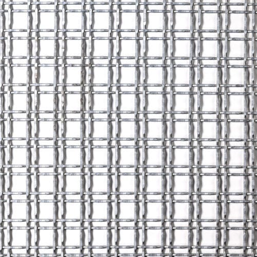 Metall-Geflecht / galvanisiertem Stahl - BLOX - MeshArt Dorstener Drahtwerke - Edelstahl / für die Innenarchitektur / mit Quadratmaschen