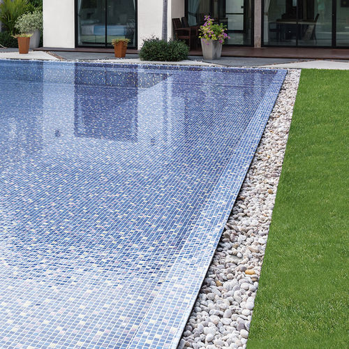 Glasmosaikfliese - IRIS : MIX MEDIUM NIGHT - ALTTOGLASS - Hochglanz / für Pool / Wand