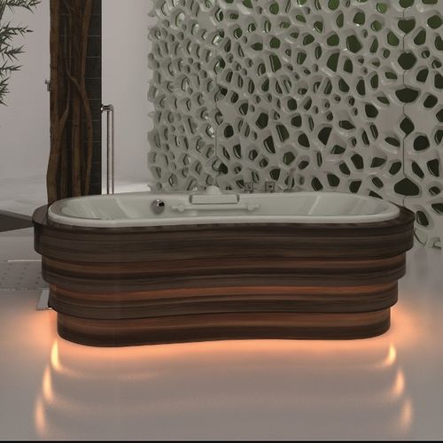 Ovale Badewanne - VIS À VIS - Trautwein - freistehend / für Wohnungen / zur beruflichen Nutzung