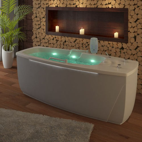 Wassermassage-Badewanne - HYDROXEUR® ROYAL - Trautwein - oval / freistehend / für Wohnungen