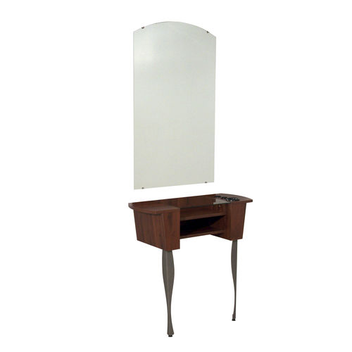 Moderner Schminktisch - BRANDI : BR126/7105579M-1 - Belvedere - Holz / Metall / wandmontiert