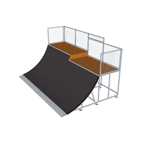 Quarterpipe für Skatepark - START - Vertical Technik AG