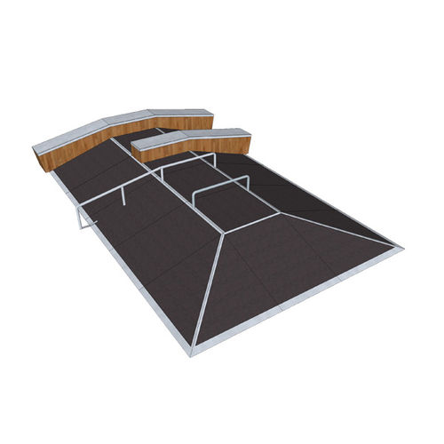 Halbpyramide für Skateparks - CENTRAL - Vertical Technik AG