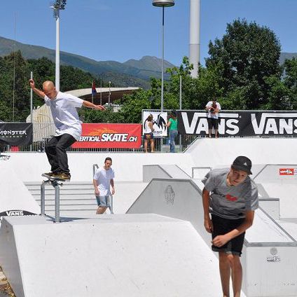 Beton-Skatepark - LENZBURG / LUGANO / LAUSANNE VIDY - Vertical Technik AG - für Bikeparks