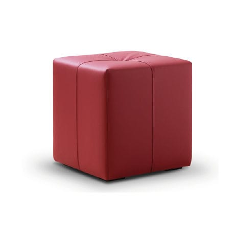 Modernes Sitzkissen - COCO - Treca Paris - Leder / quadratisch / Polster