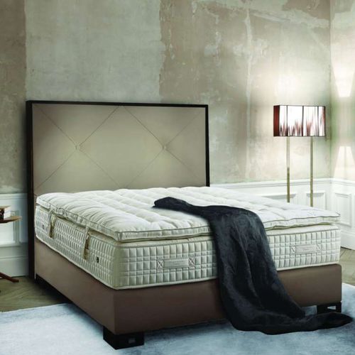 Kopfteil für Doppelbetten - CARAT BRUT - Treca Paris - modern / Stoff / Holz