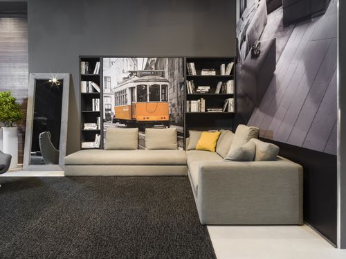 Modulsofa - MOLETTO - Respace - modern / Stoff / mit Stauraum
