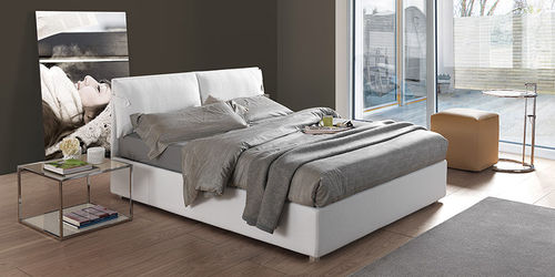 Doppelbett - HUG - Respace - modern / Polster / Kopfteil