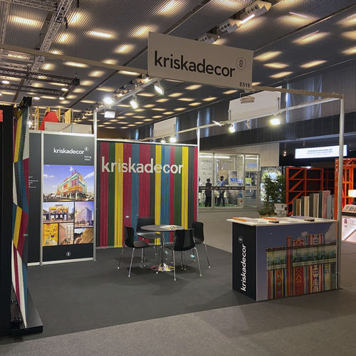 Metall-Verblendplatte - KDC THIN SYSTEM - KriskaDECOR - für Außenbereich