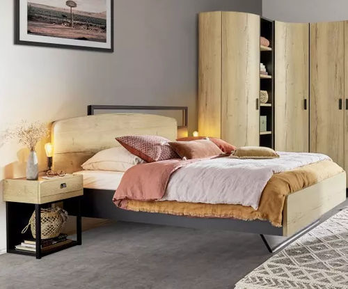 Doppelbett - EIFFEL - Meubles Célio - modern / Kopfteil / Koffer