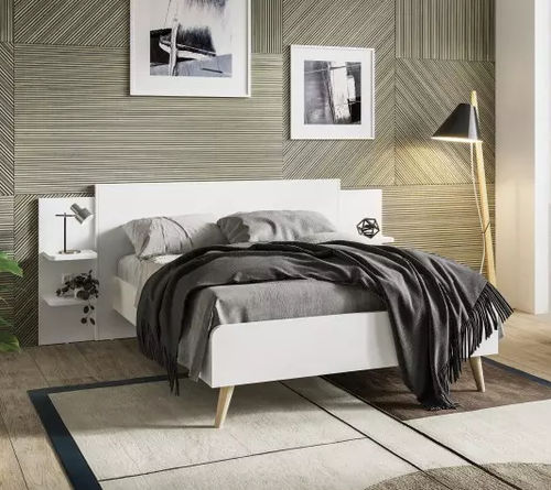 Doppelbett - BLOOM - Meubles Célio - modern / mit Stauraum / mit Ablage