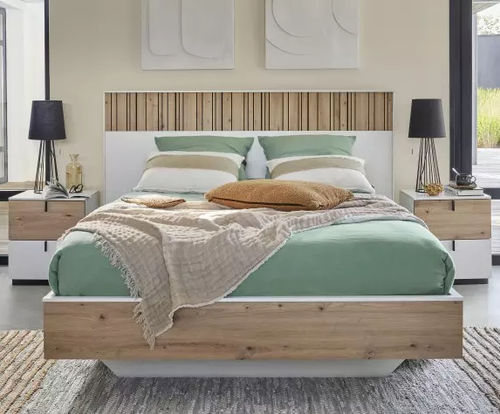 Doppelbett - OPALE - Meubles Célio - modern / Schrank / mit Schublade