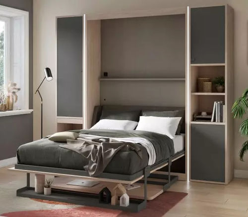 Hubbett - SMART - Meubles Célio - Doppelbett / modern / mit Stauraum