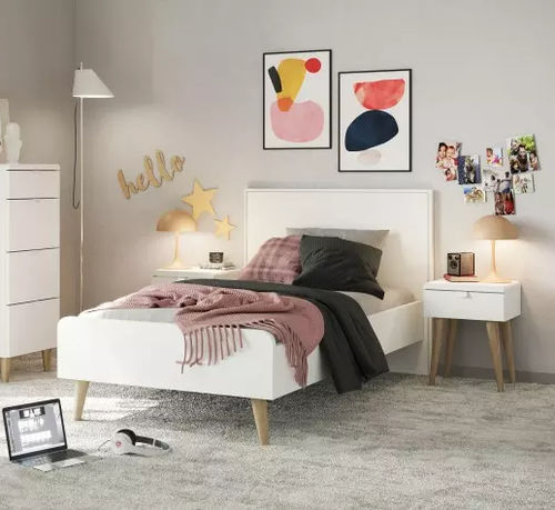 Einpersonenbett - BLOOM - Meubles Célio - modern / nach Maß / mit Sofas