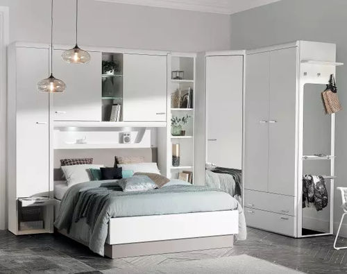 Modul-Kleiderschrank - MULTY - Meubles Célio - Eck / modern / melaminbeschichtet