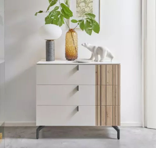 Moderne Kommode - OPALE - Meubles Célio - melaminbeschichtet / rechteckig / 3 Schubladen