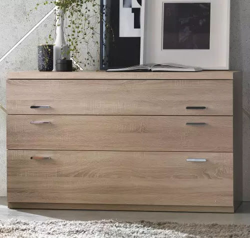 Hohe Kommode - MULTY - Meubles Célio - modern / melaminbeschichtet / rechteckig