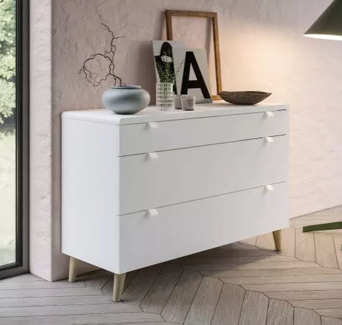 Moderne Kommode - BLOOM - Meubles Célio - melaminbeschichtet / rechteckig / 3 Schubladen