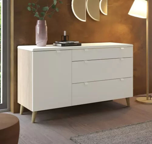 Moderne Kommode - BLOOM - Meubles Célio - melaminbeschichtet / mit Stauraum / mit Tür