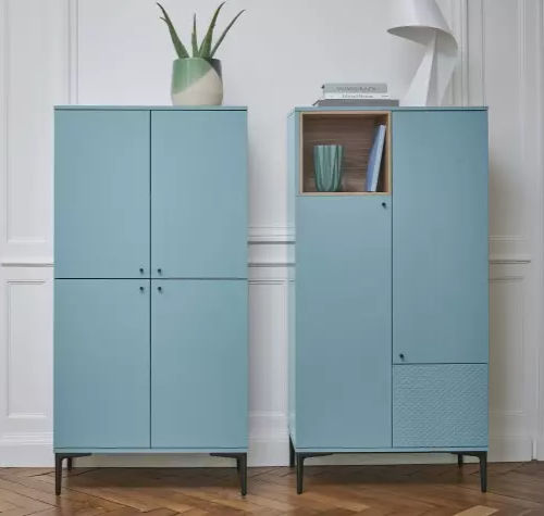 Moderner Geschirrschrank - PIGMENT - Meubles Célio - melaminbeschichtet