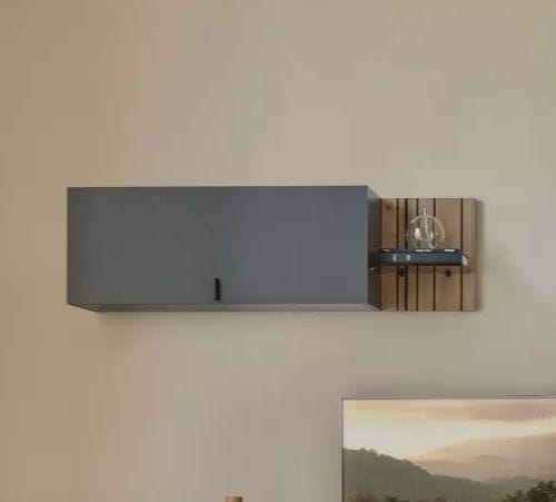 Wandmontiertes Regal - TOPAZE - Meubles Célio - modern / melaminbeschichtet / weiß
