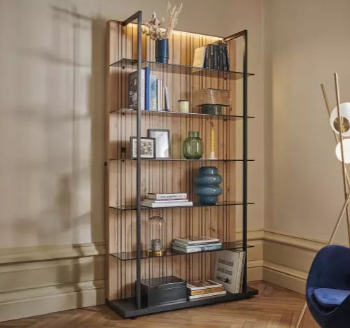 Modernes Bücherregal - TOPAZE - Meubles Célio - lackiertes Metall / melaminbeschichtet / für Kinder