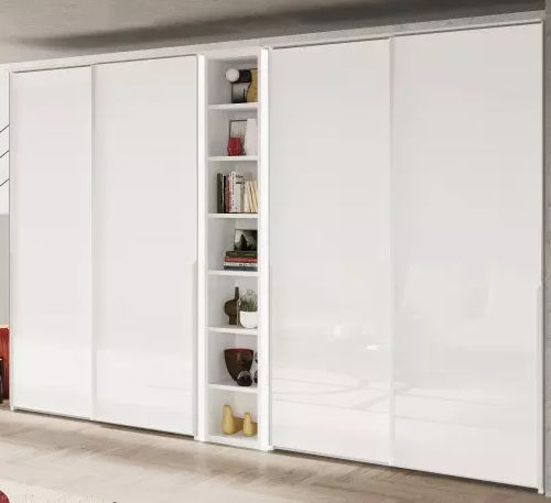 Modernes Regal - BLOOM - Meubles Célio - melaminbeschichtet / mit Stauraum / weiß