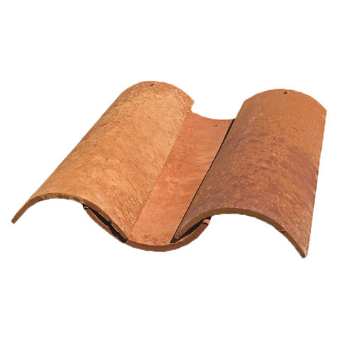 Dachziegel / Mönch Nonnen - PALM BEACH MISSION 18-3/8″ - LUDOWICI - Ton