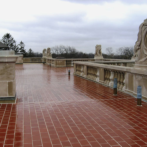 Terrakottapflaster - PROMENADE - LUDOWICI - für Außenbereich / Fußgänger / für öffentliche Bereiche