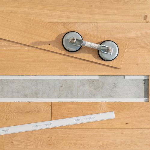 Holzdoppelboden - Clip Up System® - Parchettificio Garbelotto Srl - hochbelastbar / für den Innenraum / für Bar
