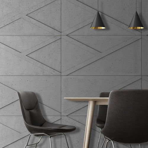 Paneel für Innenausbau - GEO 03 - Loft Design System - Beton / Betonoptik