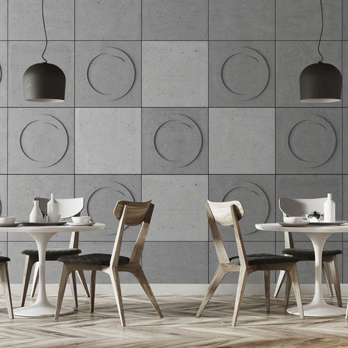 Paneel für Innenausbau - GEO 04 - Loft Design System - Beton / Betonoptik