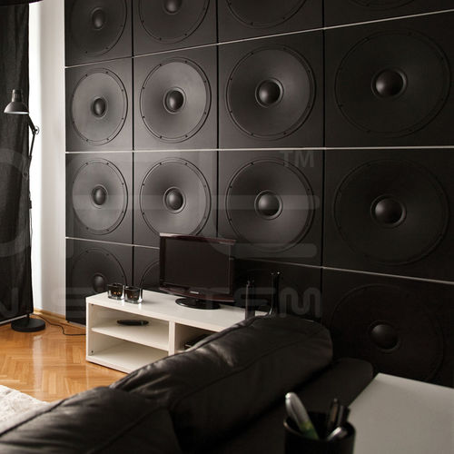Dekorplatte für Wand - SPEAKER 11 - Loft Design System - Verbundwerkstoff / texturiert / 3D-Effekt
