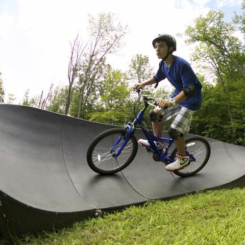 Modulierbares Pumptrack - DIAMOND POINT, NY - World Skate Parks - für Bikeparks