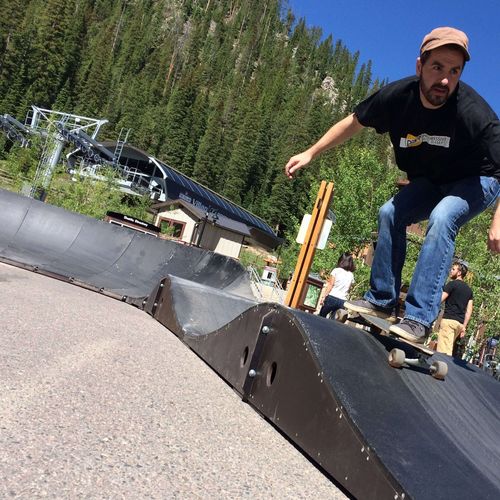Modulierbares Pumptrack - WINTER PARK, CO - World Skate Parks - für Skatepark / für Bikeparks