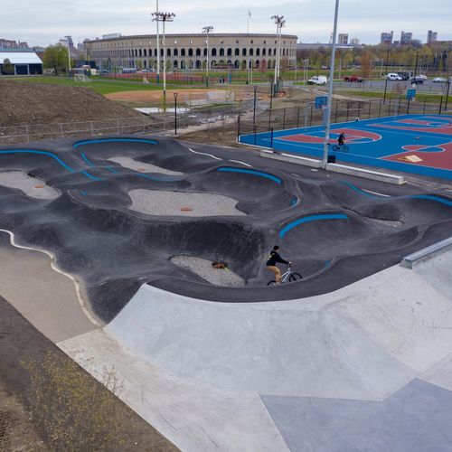 Pumptrack für Skatepark - BOSTON, MA - World Skate Parks - Bitumen