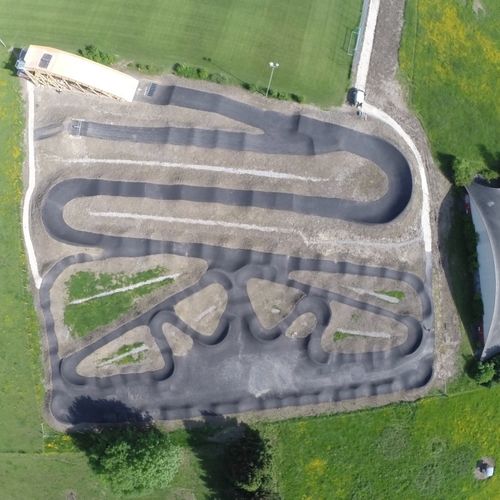 Pumptrack für Bikeparks - GRENCHEN, CH - World Skate Parks - für Skatepark / Bitumen