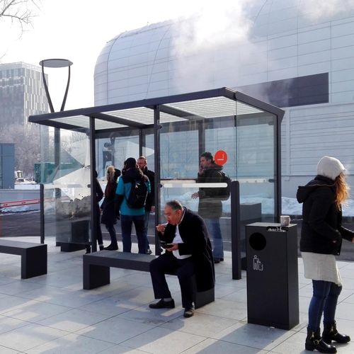 Raucherkabine - AUREO - mmcité street furniture