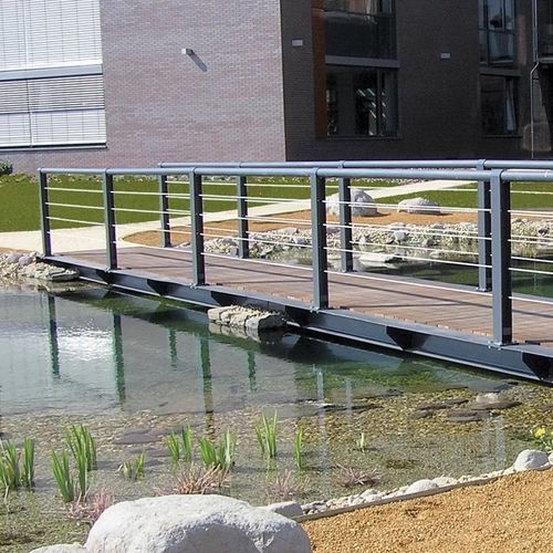 Edelstahlgeländer - CYDLIMIT - mmcité street furniture - Kabel / für Außenbereich / für Balkon
