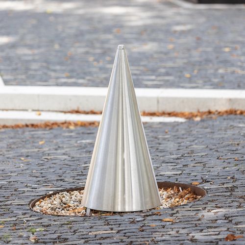 Trinkbrunnen für Außenbereich - HYDRO - mmcité street furniture - Edelstahl / für Privateigentum / für städtische Bereiche