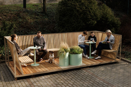 Modul-Parklet - PLATFORM - mmcité street furniture