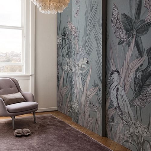 Moderne Tapete - INCANTO - Wall&Deco - Vinyl / Naturmotiv / Blumenmotiv